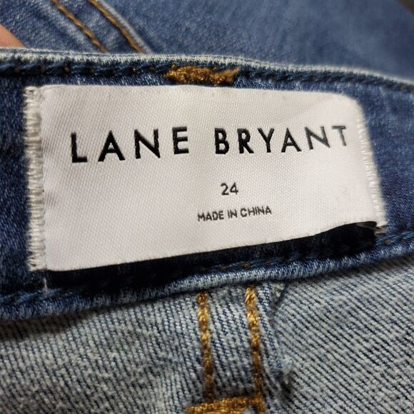 lane bryant Flex Magic Waistband Signature Fit Mid Rise Boyfriend Jeans Size 24 - Picture 5 of 8